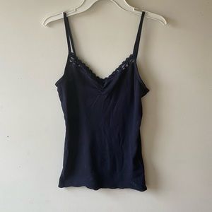 Navy Abercrombie Tank Top